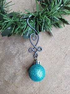 Scroll Design Christmas Ornament