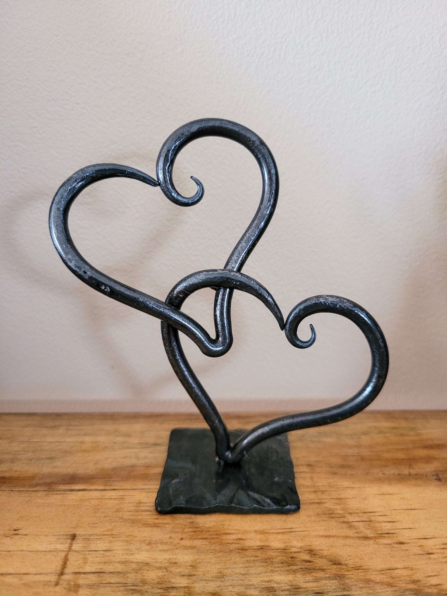 Linked Heart Sculpture