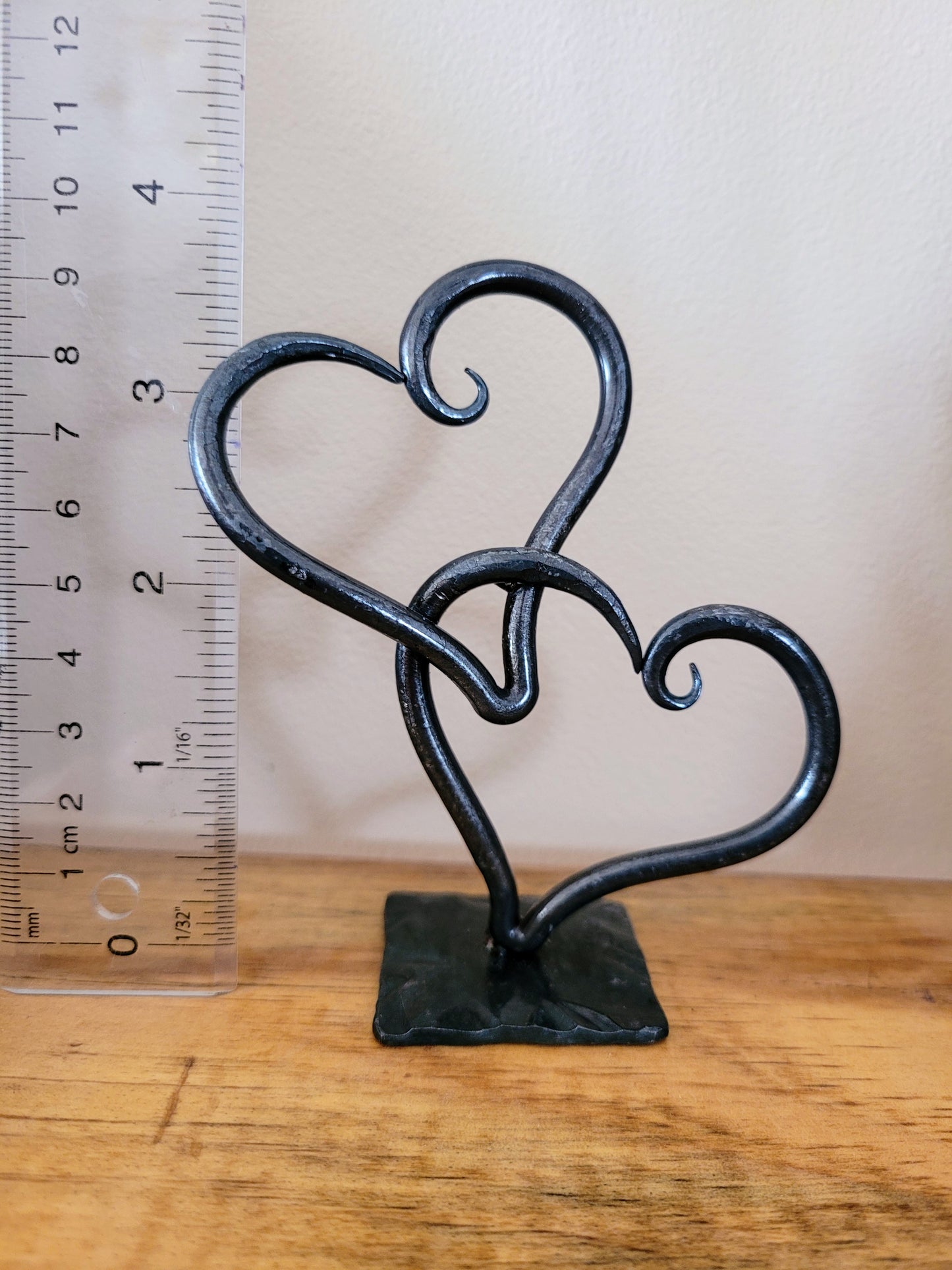 Linked Heart Sculpture