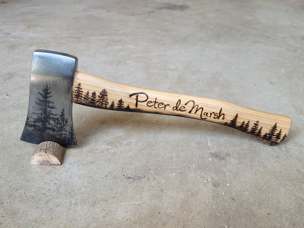 Custom Personalized Forest Axe
