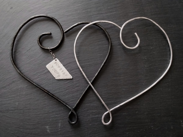 Forged Heart Wall Hanging