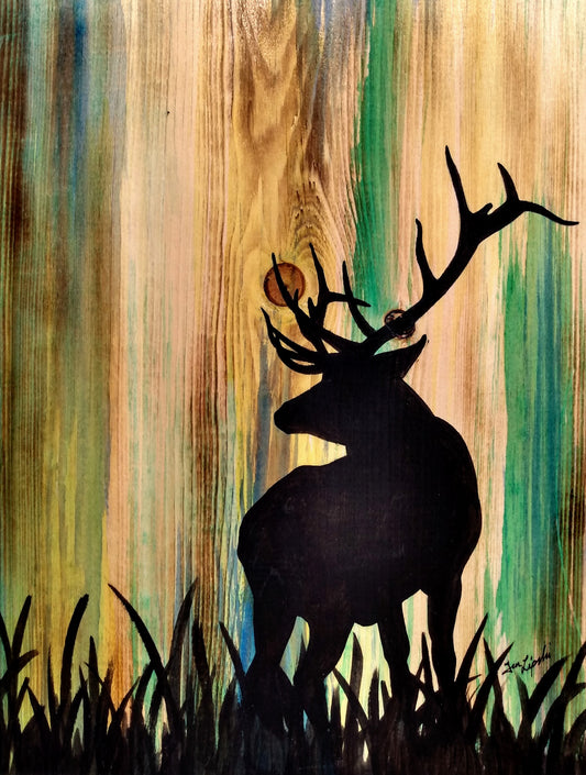 Stag Silhouette
