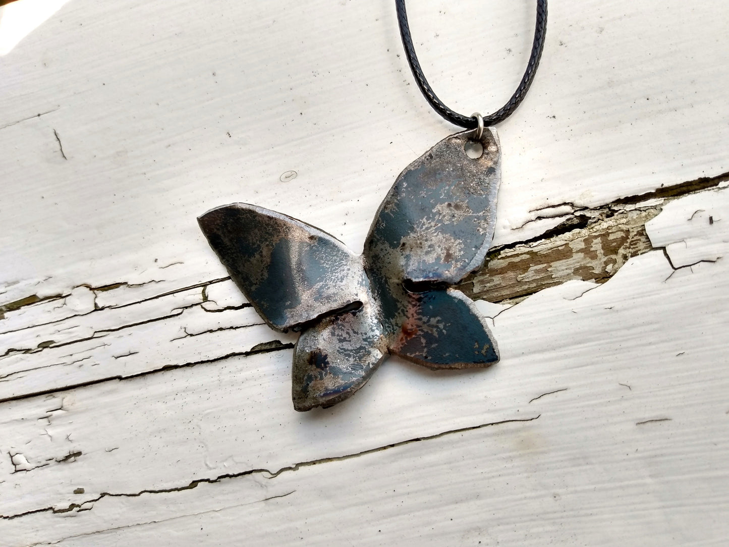 Geometric Style Butterfly Statement Necklace