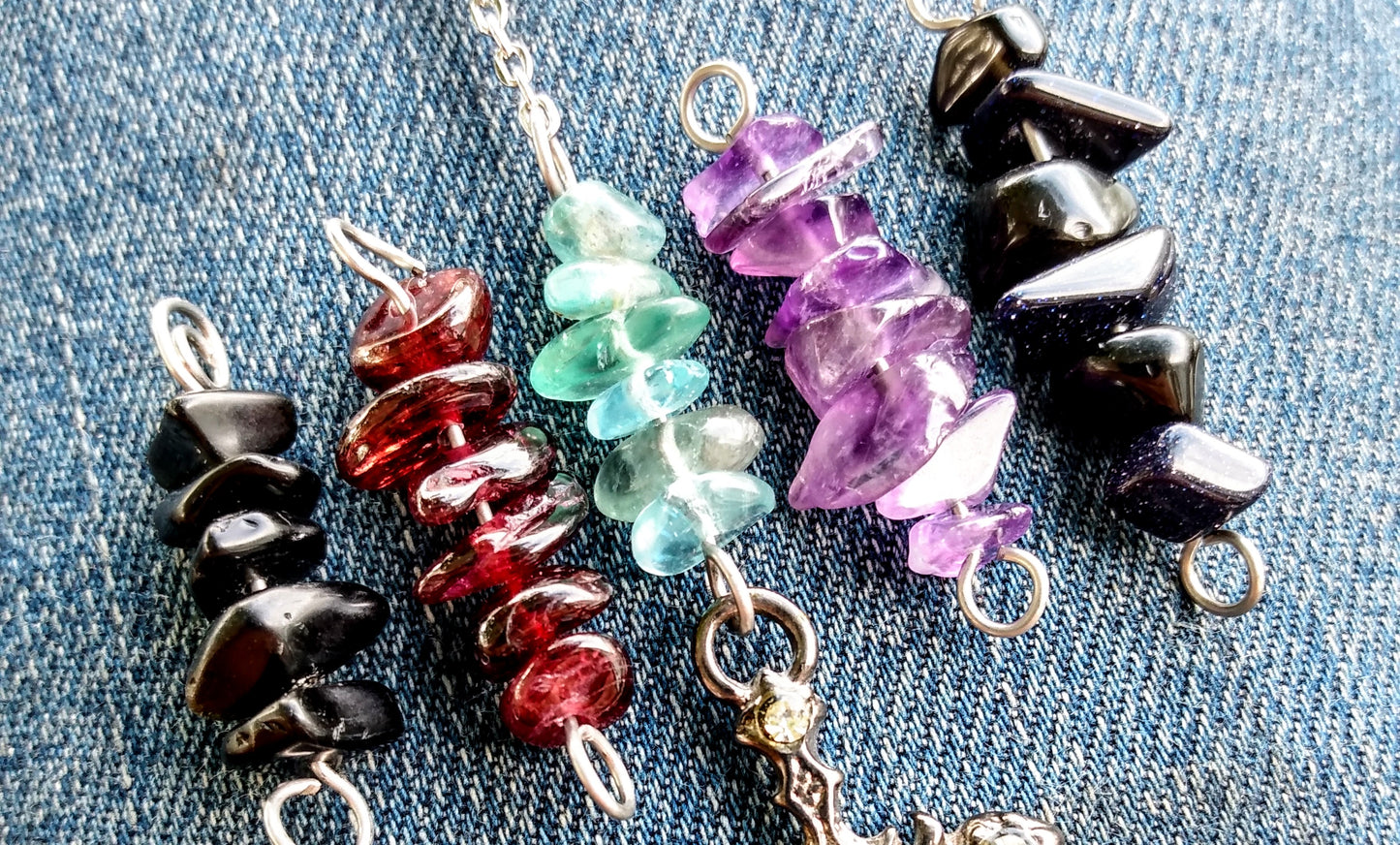 Asymmetrical Scroll Necklace