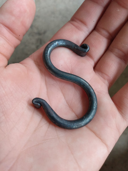 Small Forged S Hooks