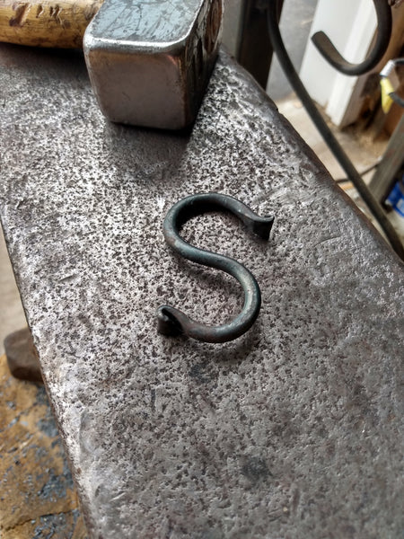 Small Forged S Hooks