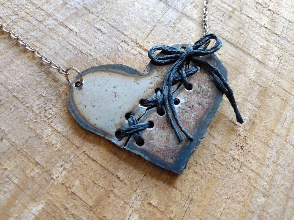 Broken Heart Necklace Available Online - The Elegance