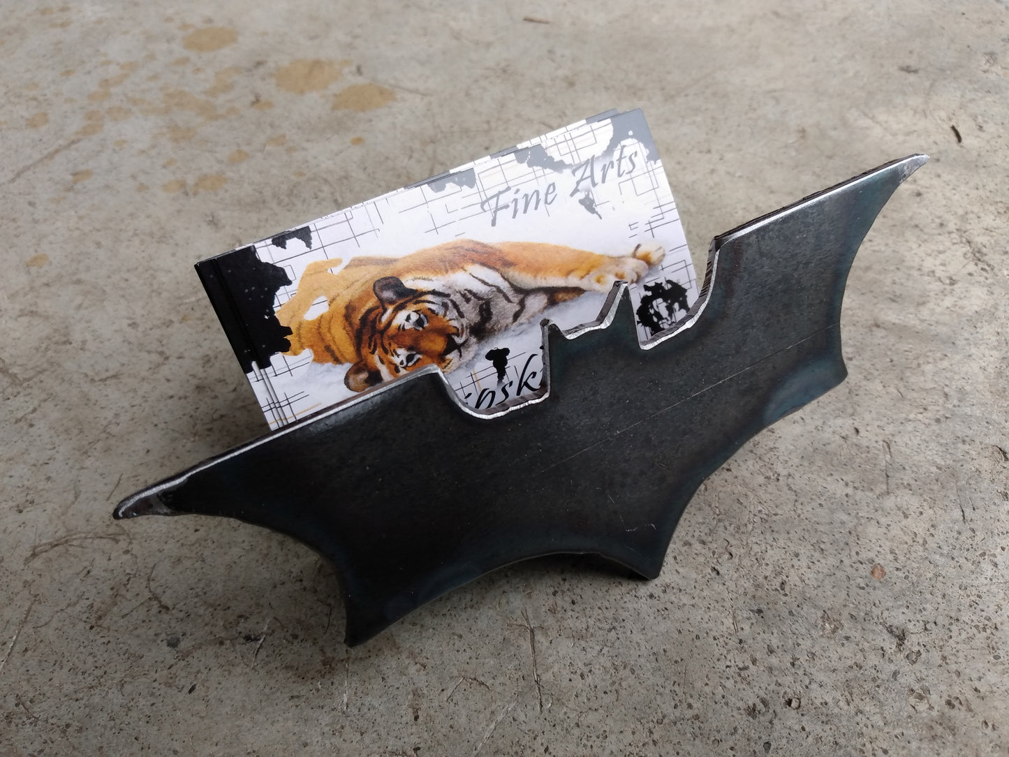 Bat Theme Business Card Holder