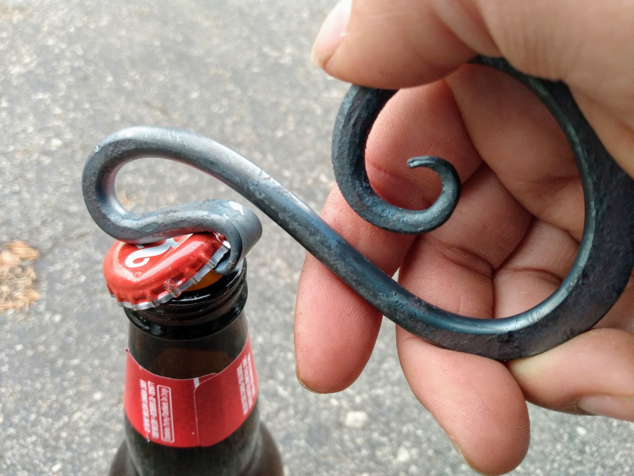 Spiral Steel Bottle Opener