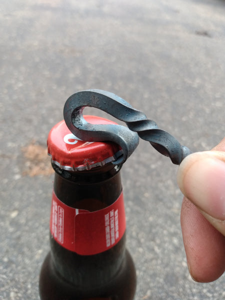 Twisted Steel Bottle Opener
