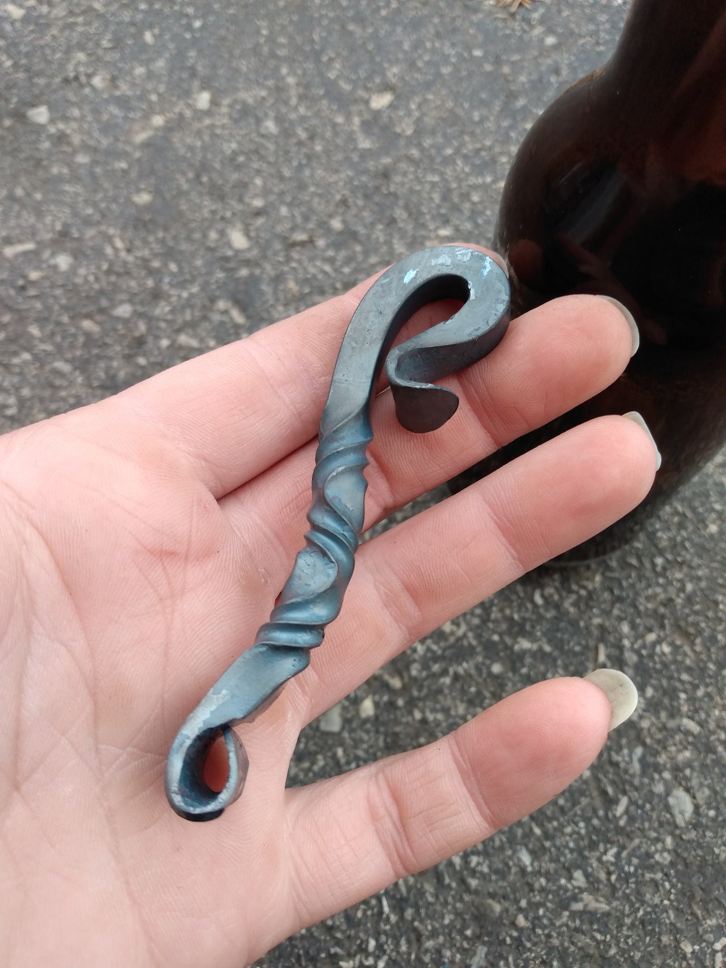 Twisted Steel Bottle Opener