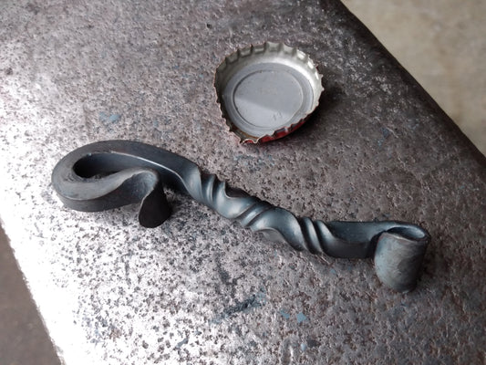 Twisted Steel Bottle Opener