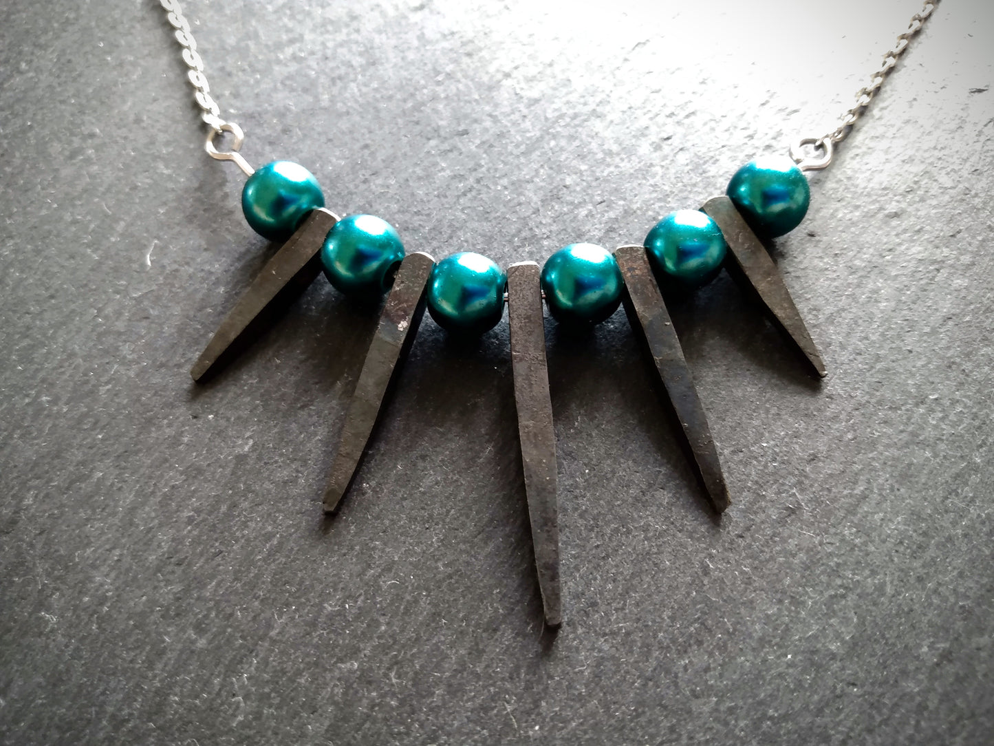 Iron Spike Necklace