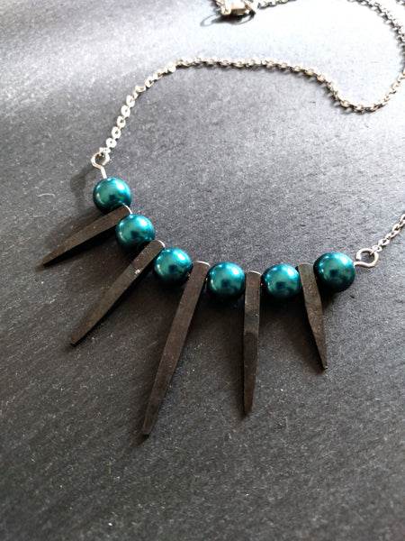 Iron Spike Necklace