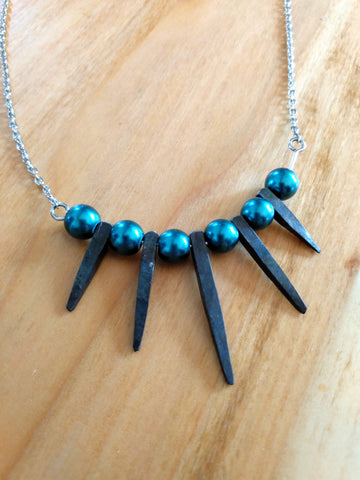 Iron Spike Necklace