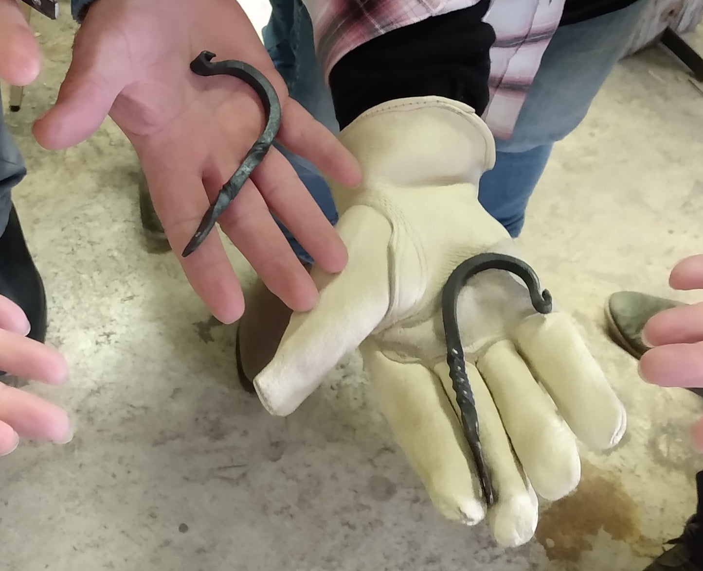 Twisted Coat Hooks Workshop