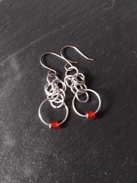 Chainmail Earrings