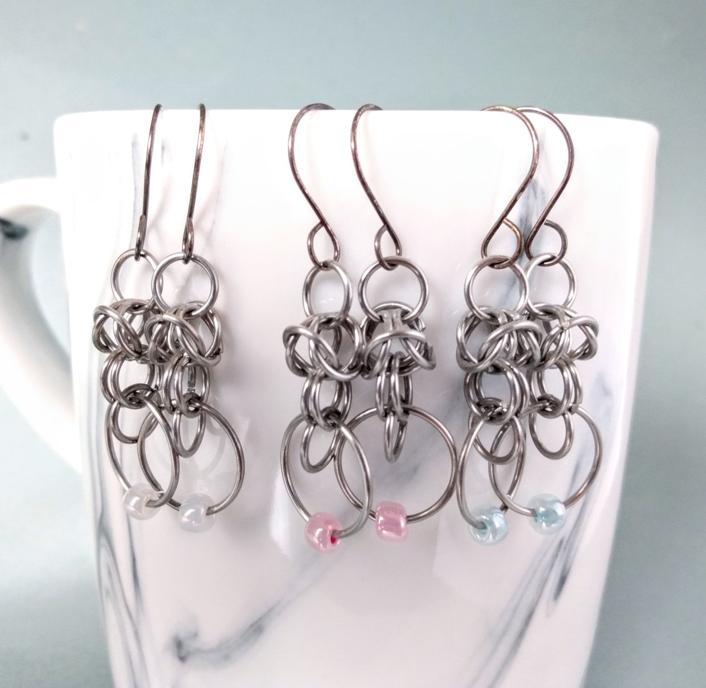 Chainmail Earrings