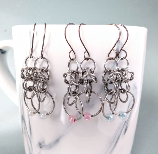 Chainmail Earrings