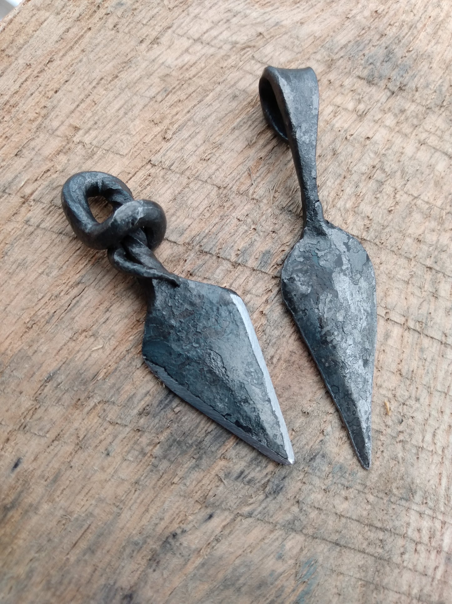 Forged Arrowhead Pendant