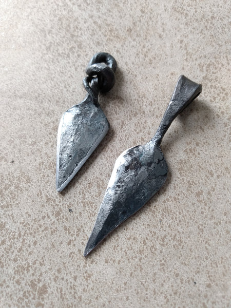 Forged Arrowhead Pendant
