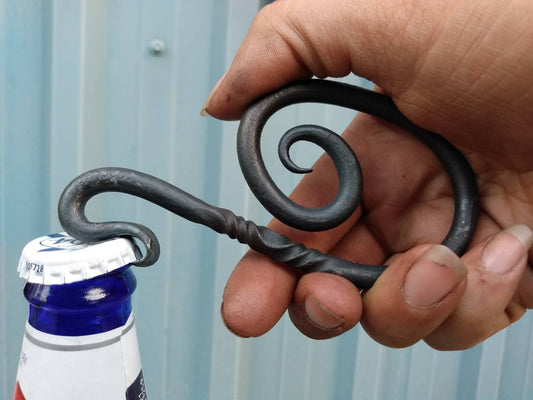Spiral Steel Bottle Opener