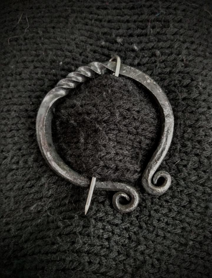 Medieval sales cloak pin