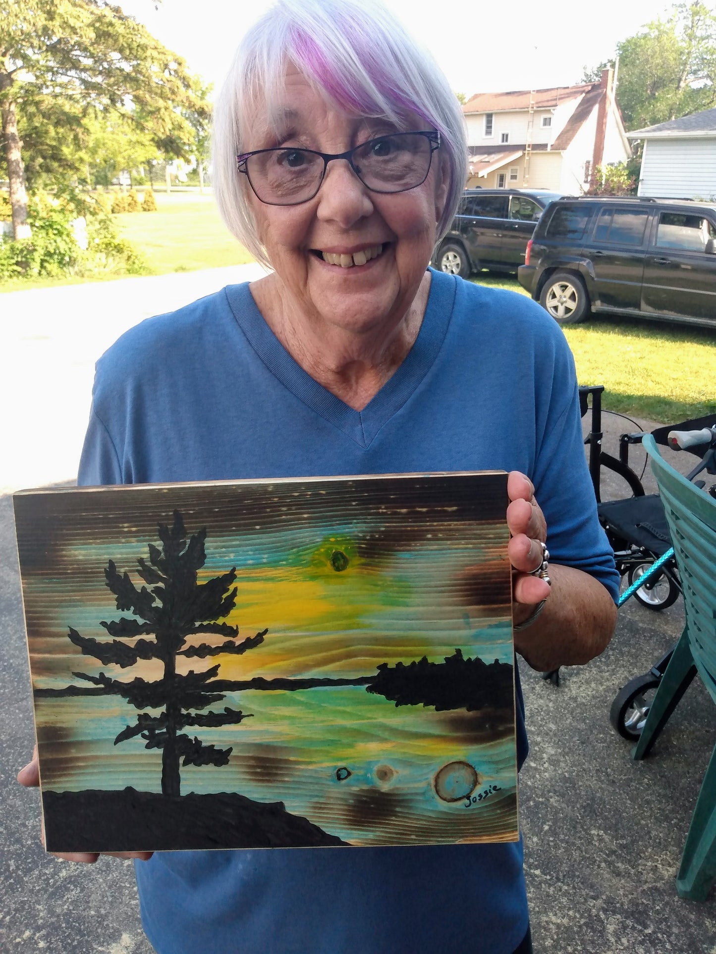 Painting Workshop - Landscape Silhouettes on Wood